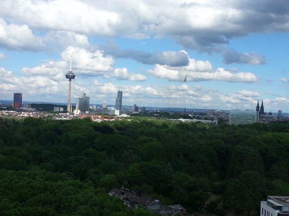 Der Ausblick  AMERON Köln Hotel Regent