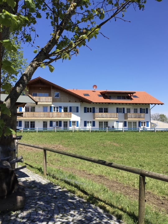 Außenansicht Alpenglück de Luxe Ferienwohnung am Forggensee