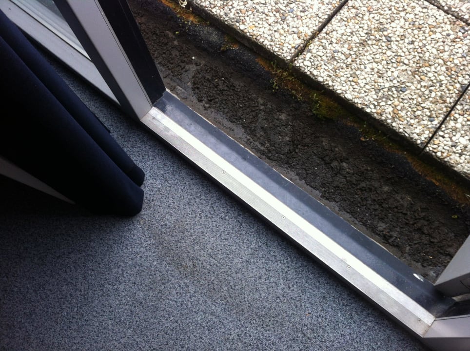 Terrassenausgang Fletcher Hotel-Restaurant Nieuwvliet Bad