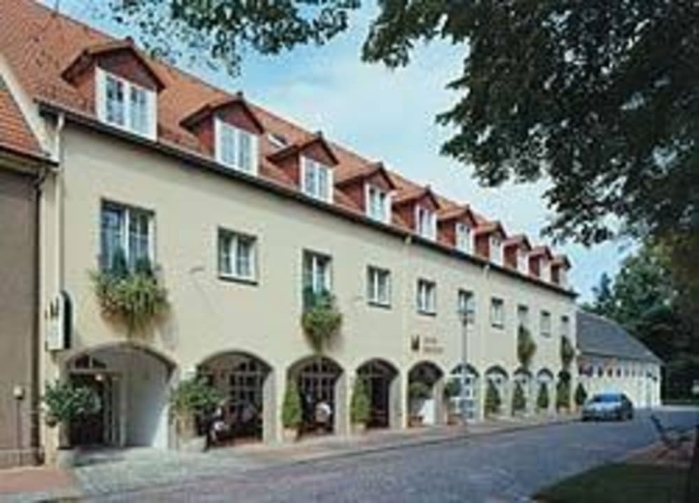 Landhaus Wörlitzer Hof Marktplatzansicht Hotel Wörlitzer Hof