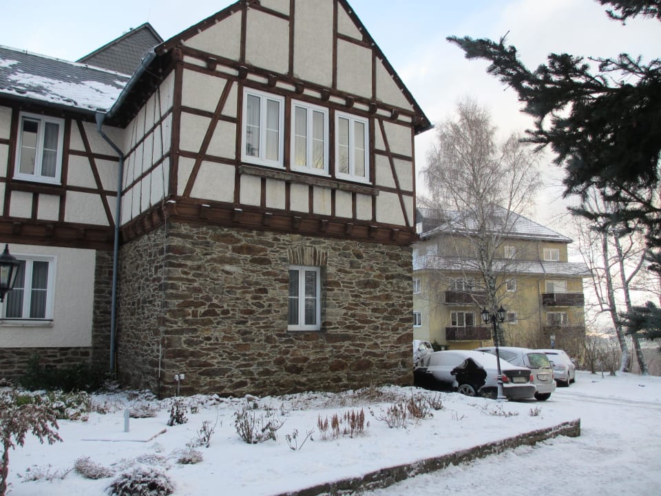 Parkplätze sind manchmal knapp Sonnenhotel Hoher Hahn