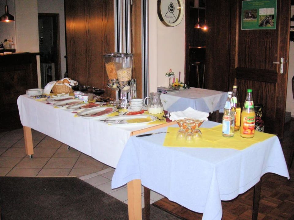 Das Frühstücksbuffet Hotel Papenhof