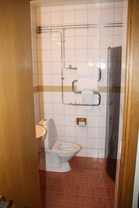 Dusche/WC First Hotel Statt Hudiksvall