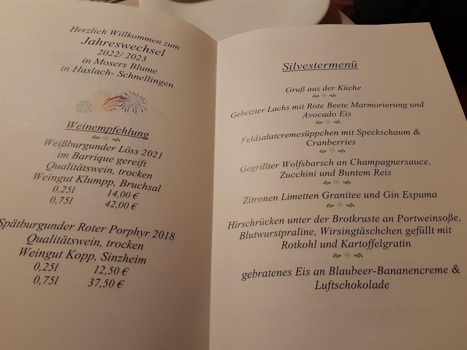 Gastro Mosers Blume Relax & Genuss Hotel