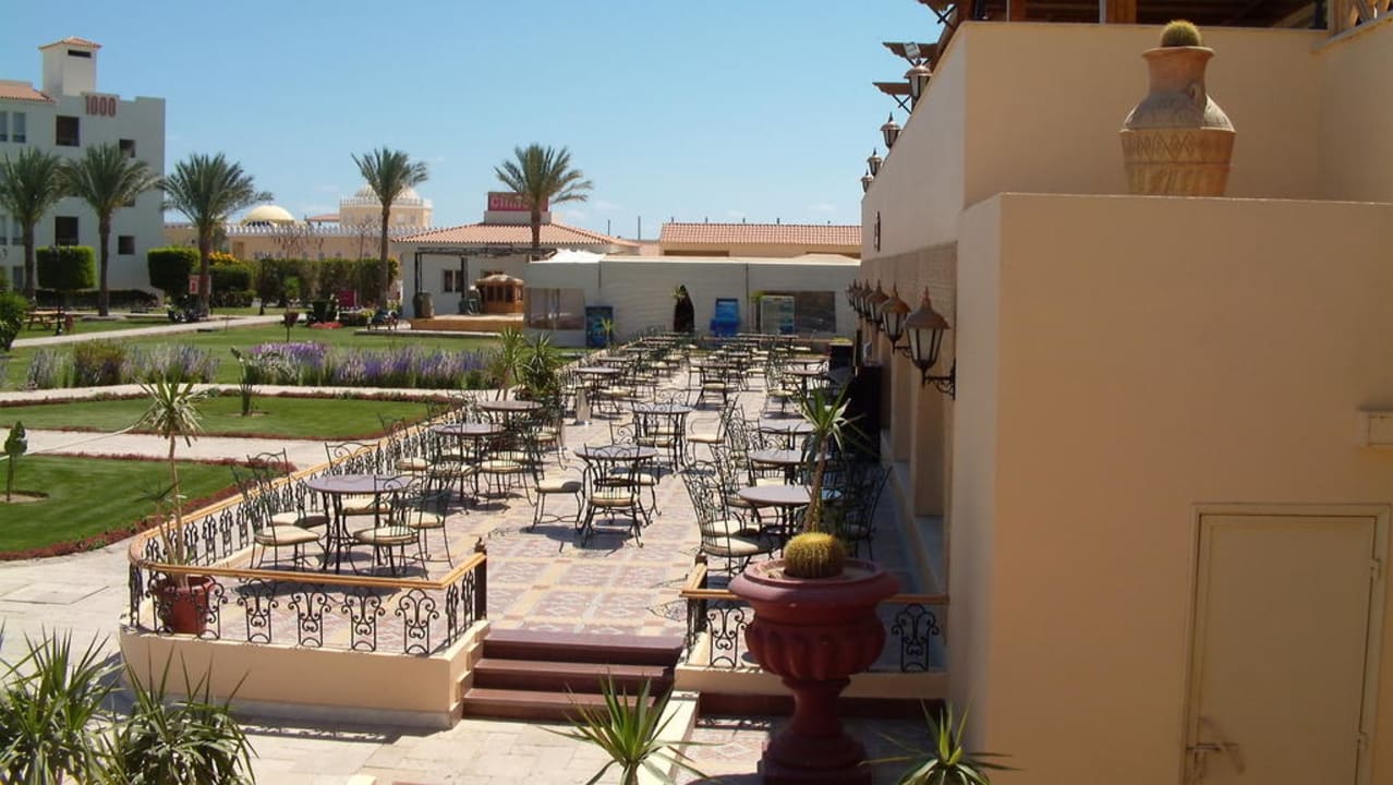 Restaurant Terrasse Aussenbereich Pickalbatros Dana Beach Resort - Hurghada