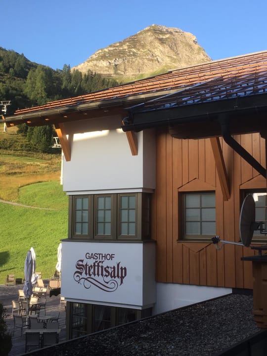 Ausblick Hotel Steffisalp