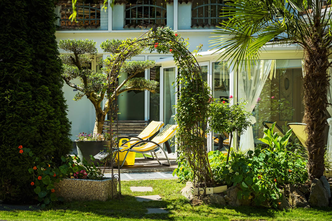 Gartenanlage Alpenhof Lodge Passeiertal