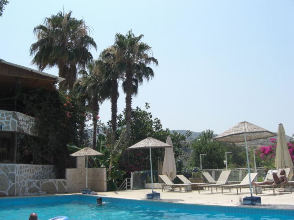 Aussicht vom Pool Hotel Pataros