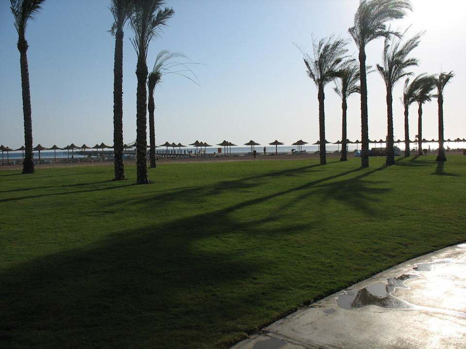 Blick zum Strand Stella Beach Resort & Spa Makadi Bay