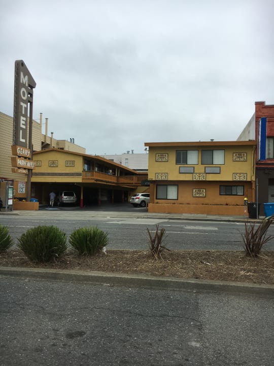 Außenansicht Motel Geary Parkway