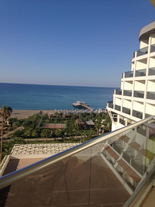 Vom Balkon aus Seaden Sea Planet Resort & Spa