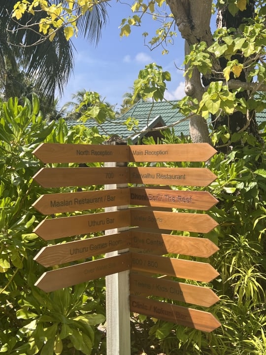 Gartenanlage Meeru Maldives Resort Island