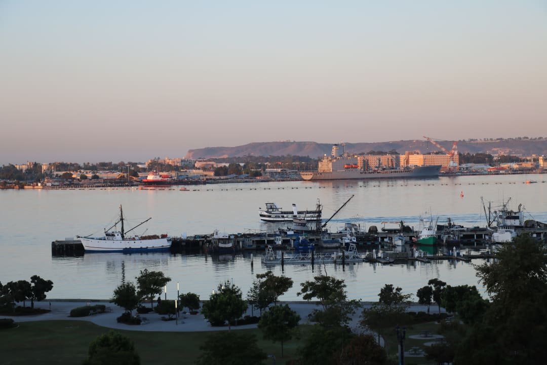 Ausblick Hotel Embassy Suites San Diego Bay Downtown