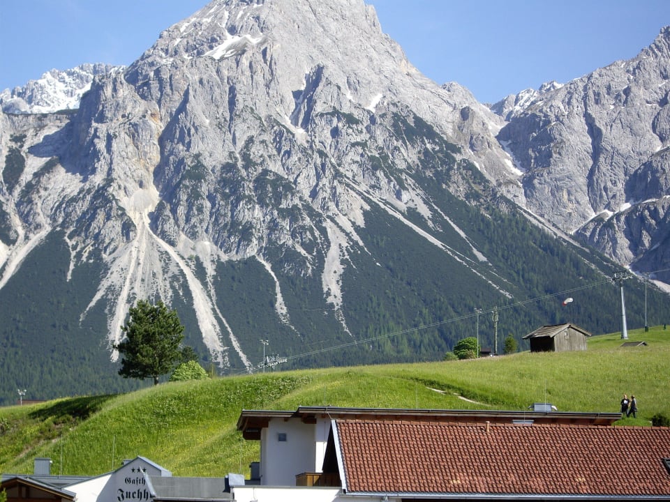 Vom Balkon aus Hotel Bergland