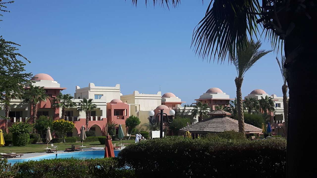 Blick von unserer Terrasse Serenity Alpha Beach