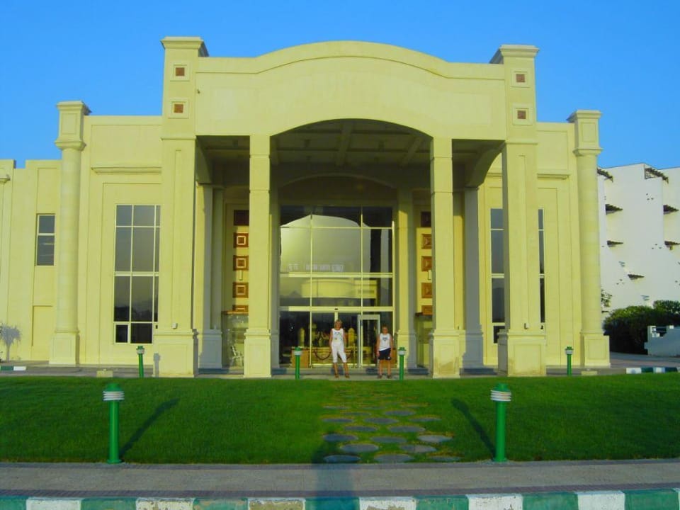 Hoteleingang Shams Safaga Resort