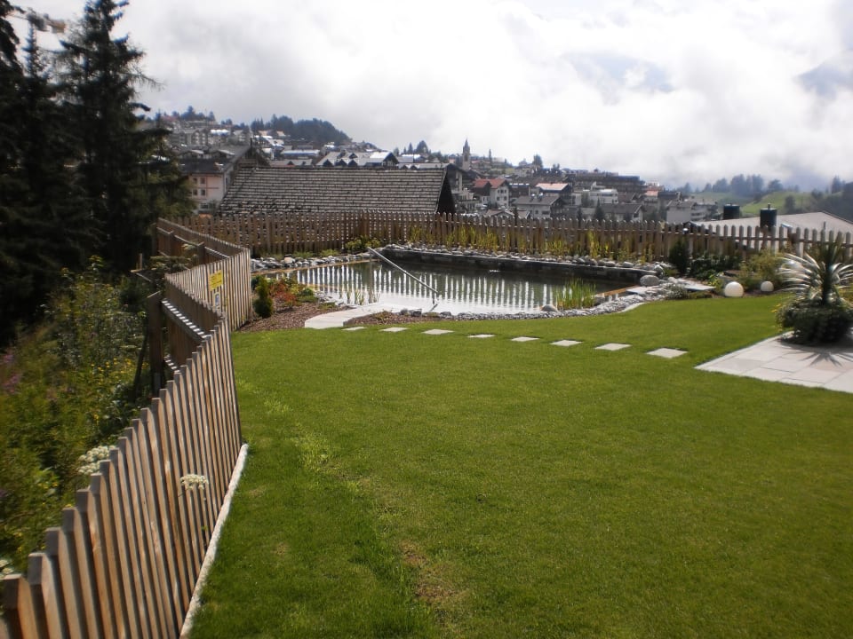 Schwimmteich Aparthotel Garni Sonnenplateau