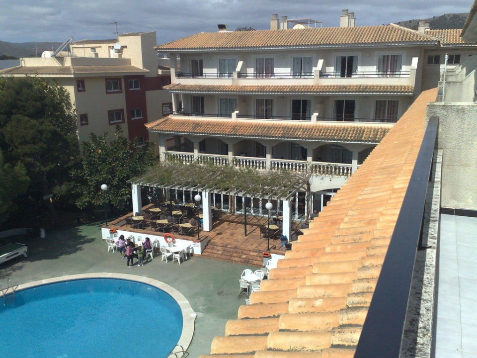 Blick vom Balkon Diamant Hotel & Aparthotel