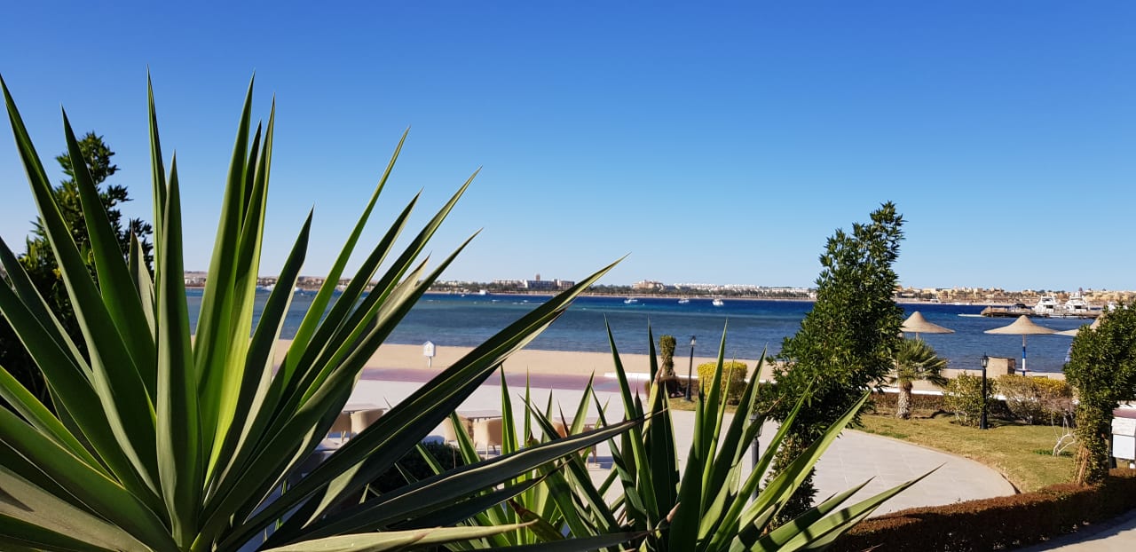 Ausblick Cleopatra Luxury Resort Makadi Bay