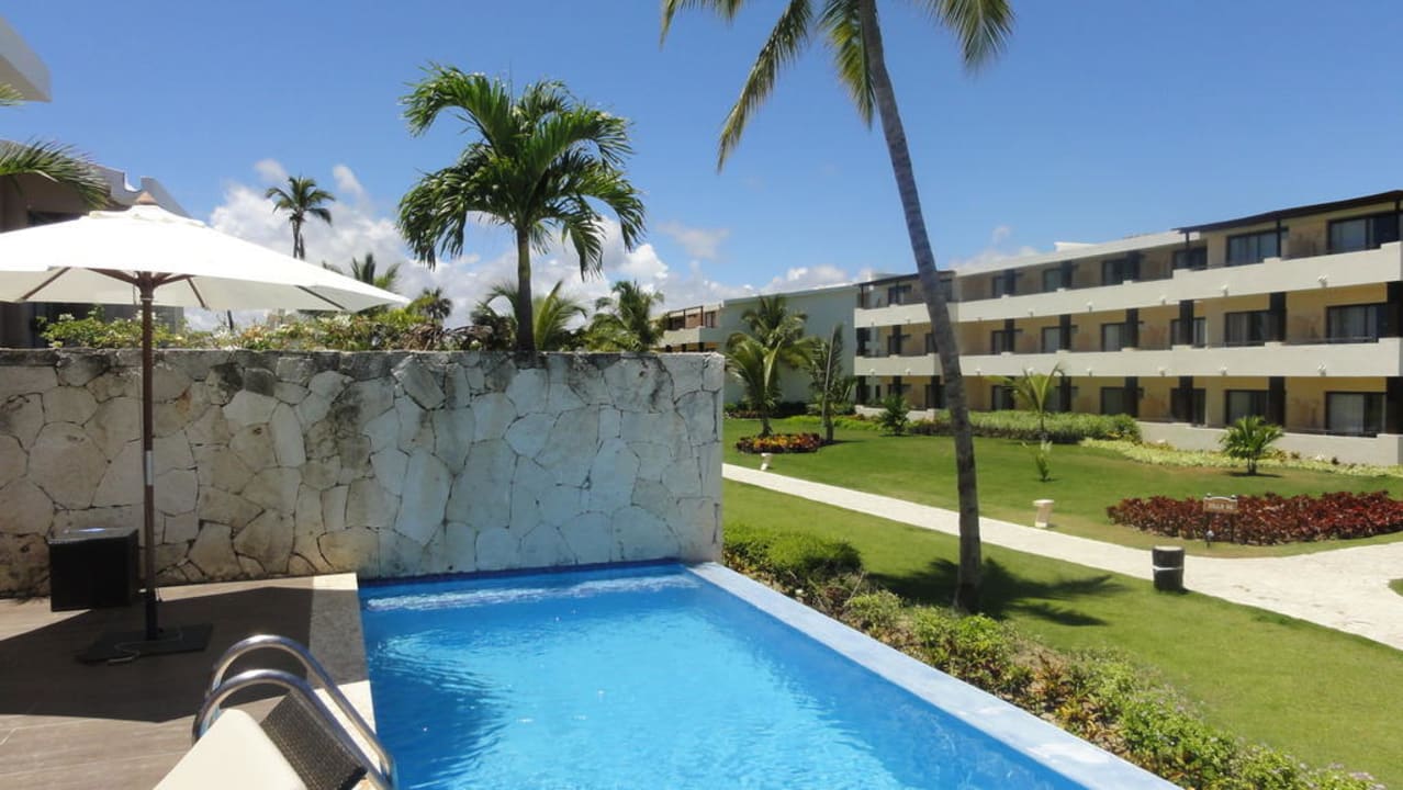 Terrasse Poolsuite Catalonia Royal Bavaro - Adults only