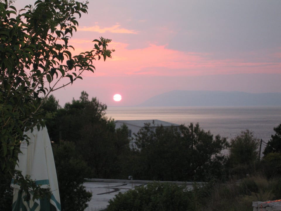 Blick vom Pool aufs Meer Villa Margitta