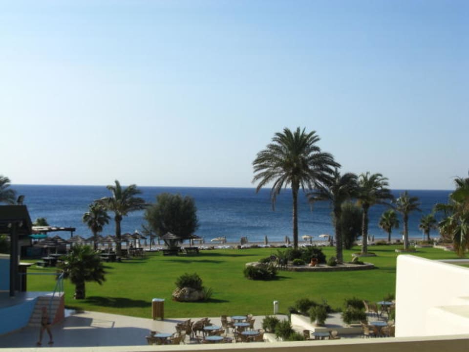 Blick von der Lobby über die Anlage Rodos Palladium Leisure & Wellness