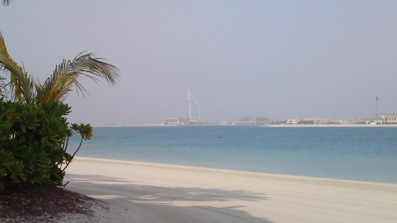Blick auf den Burj al Arab Atlantis, The Palm