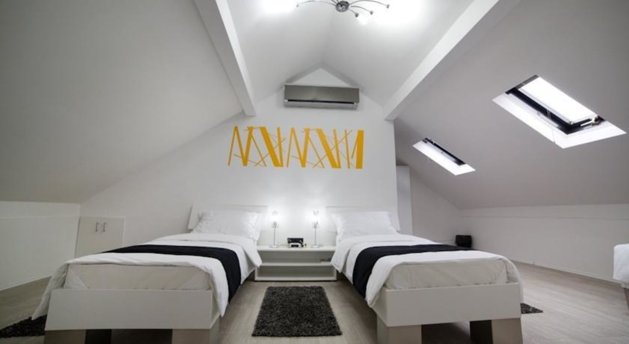 Twin room  Cool Rooms Zagreb Airport