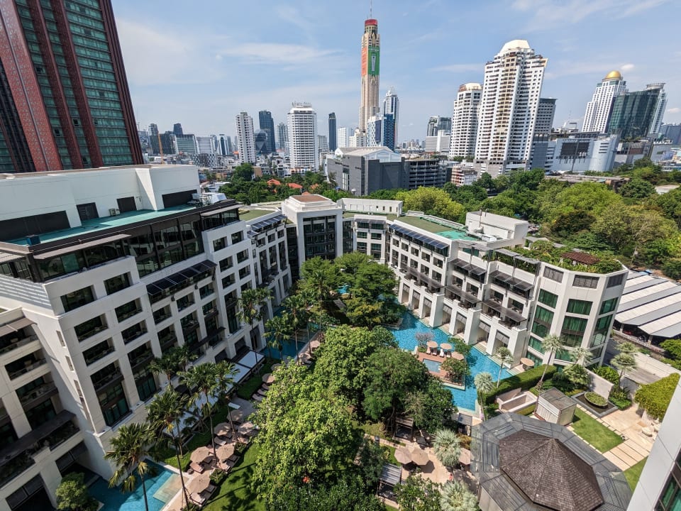 Ausblick Siam Kempinski Hotel Bangkok