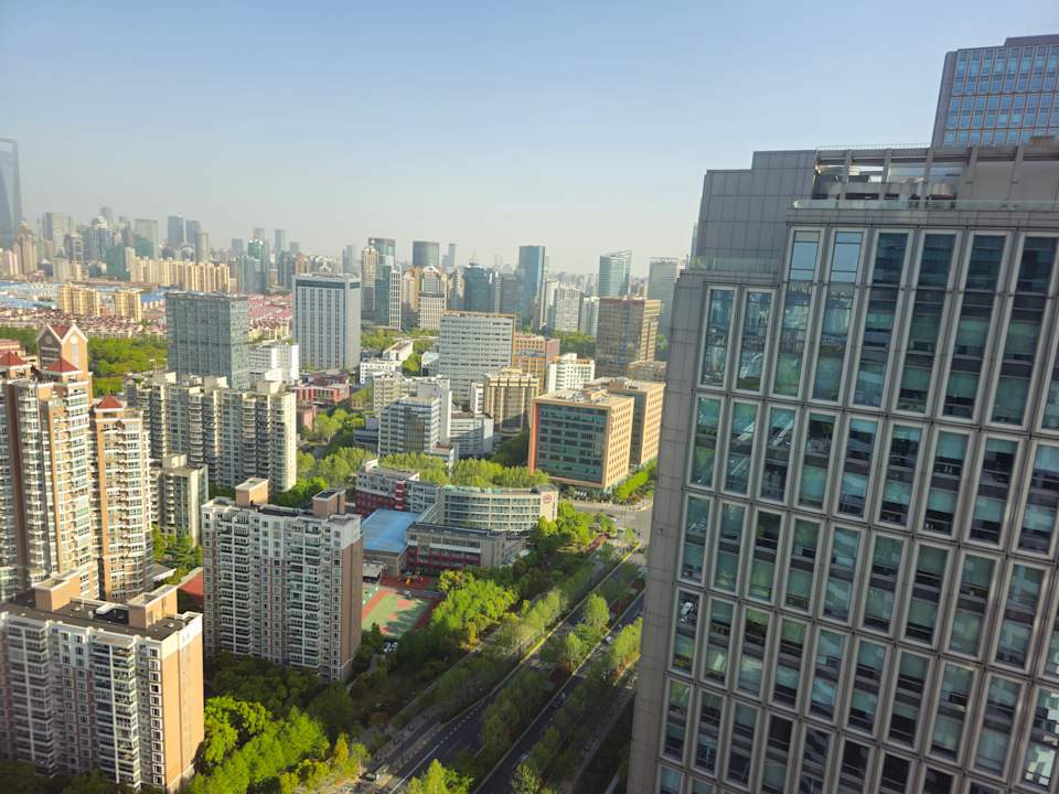 Ausblick DoubleTree by Hilton Hotel Shanghai - Pudong