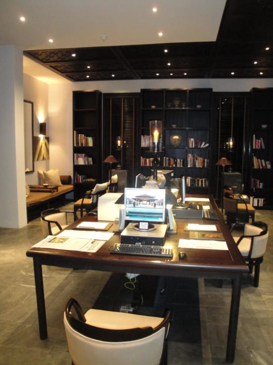 Bibliothek Four Seasons The Nam Hai, Hoi An, Vietnam