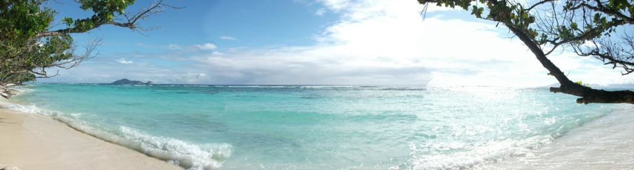 Ausblick Hilton Seychelles Labriz Resort & Spa