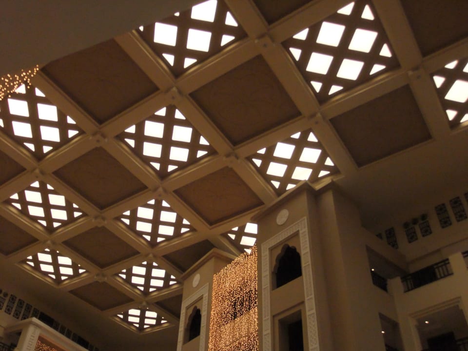 Decke der Lobby Steigenberger ALDAU Beach Hotel
