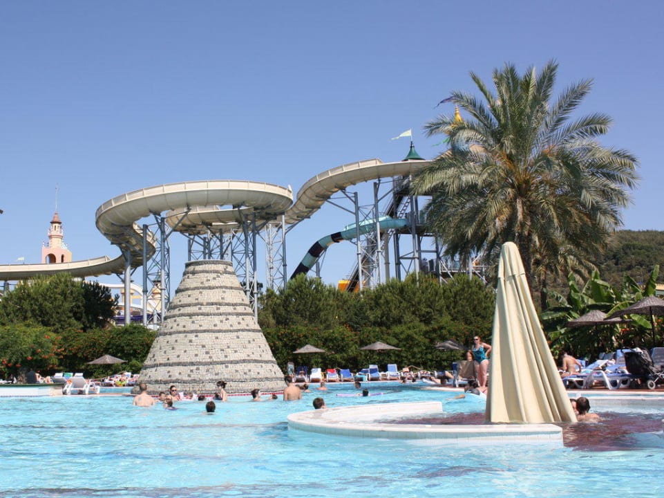 Ein kleiner Teil der Poolanlage Aqua Fantasy Aquapark Hotel & Spa