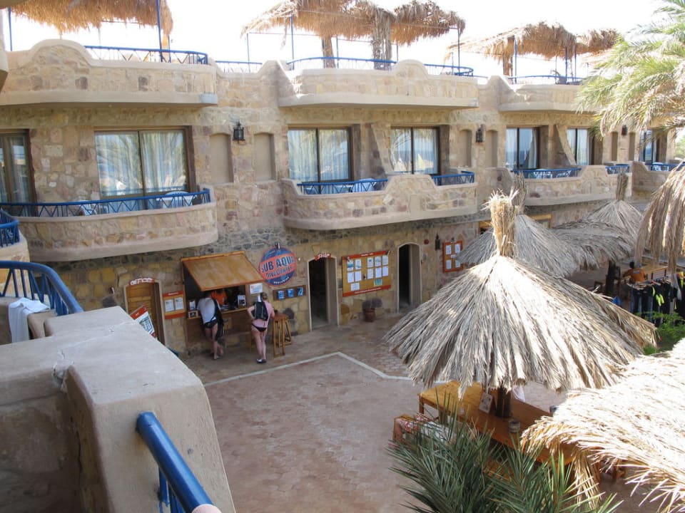 Zimmer über der Tauchbasis Utopia Beach Club