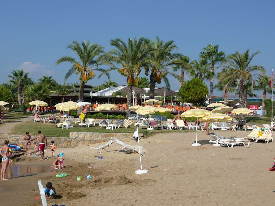 Teile des Strands Oz Hotels Incekum Beach