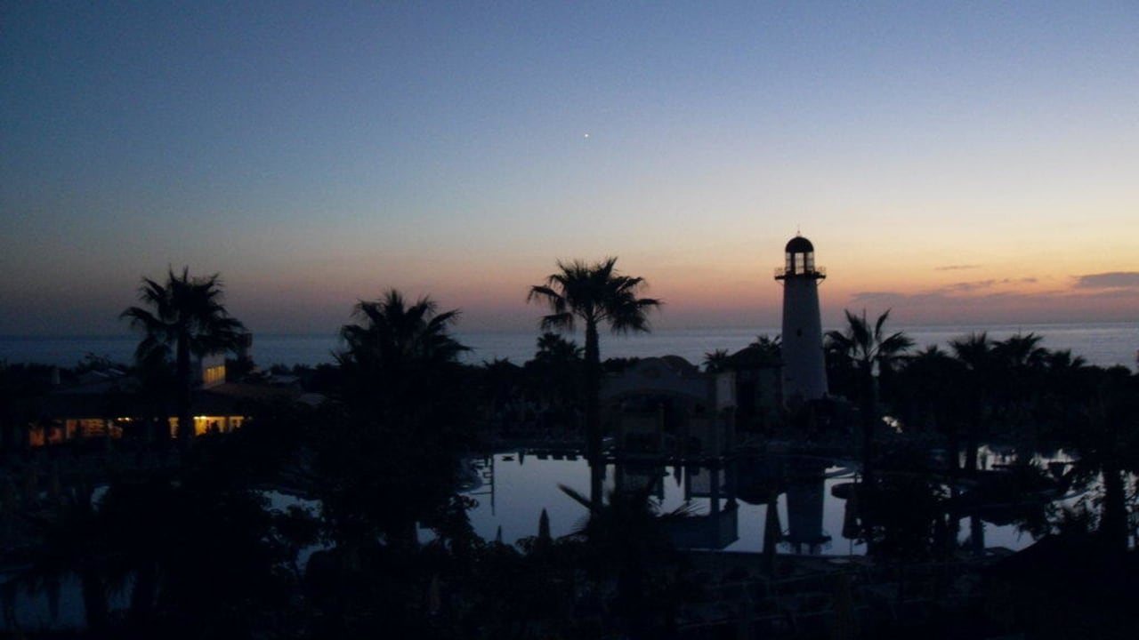Abendämmerung Hotel Riu Chiclana