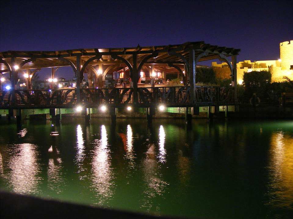 Dana Beach bei Nacht Pickalbatros Dana Beach Resort - Hurghada