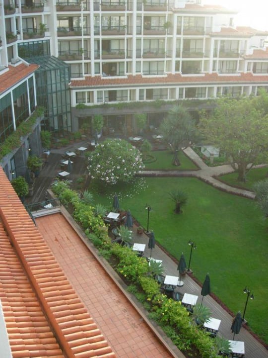 Blick von Balkon Hotel The Cliff Bay (PortoBay)