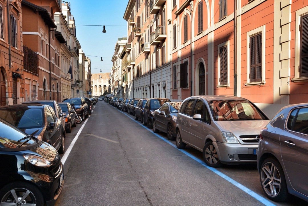 Das Viertel Colosseum, in dem das Hotel liegt Hotel Capo D'Afrika