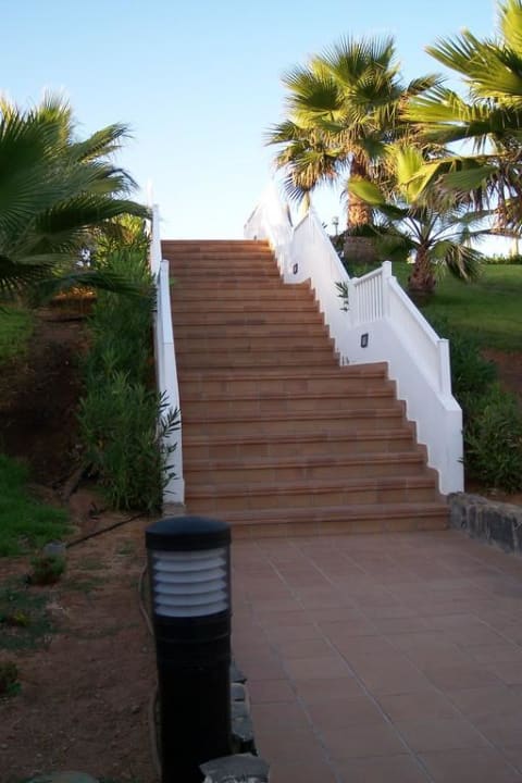 Treppenaufgang von der Promenade zum Pool Hotel Riu Gran Canaria