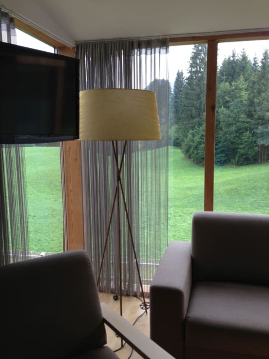 Fernsehecke mit Sat-TV Sportappartments Gaiswinkler