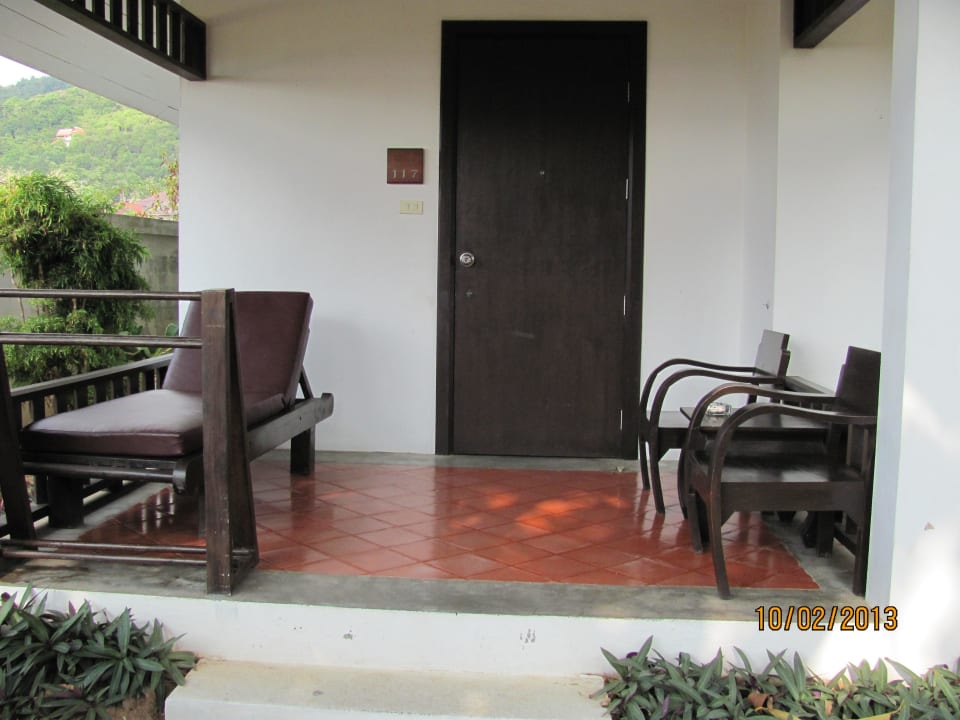 Eingang von Bungalow 117 Lamai Wanta Beach Resort