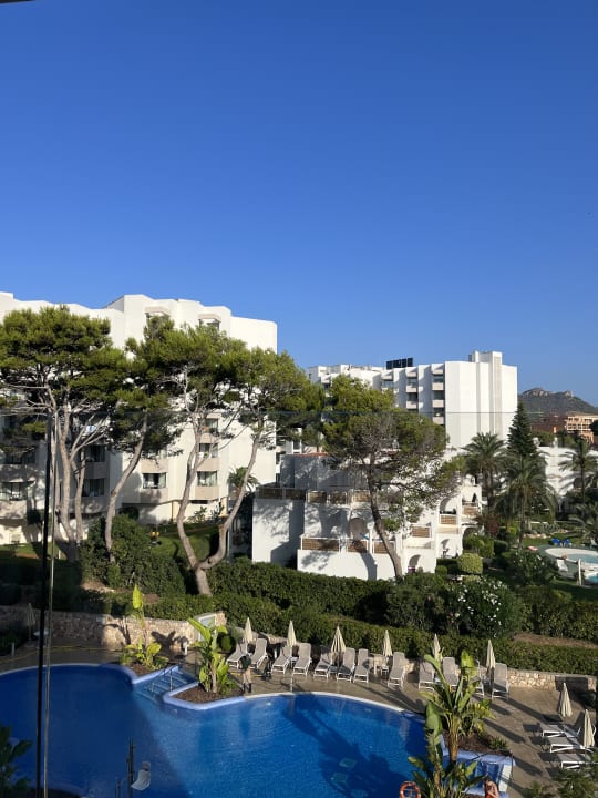 Ausblick Hipotels Bahía Cala Millor