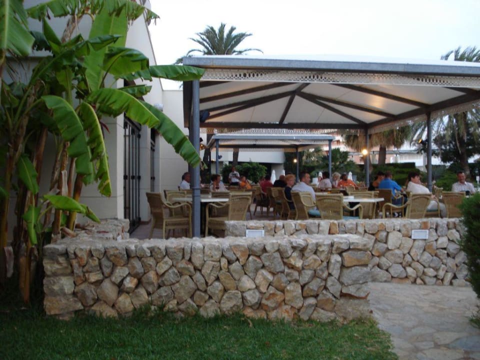Blick auf die Terrasse Welikehotel Marfil Playa