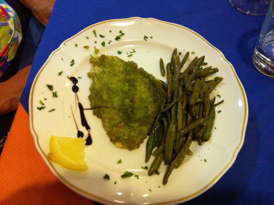 Hauptgericht: Fisch mit Bohnen B&B Hotel Affi Lago di Garda