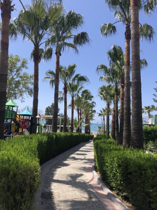 Gartenanlage Iz Flower Side Beach Hotel