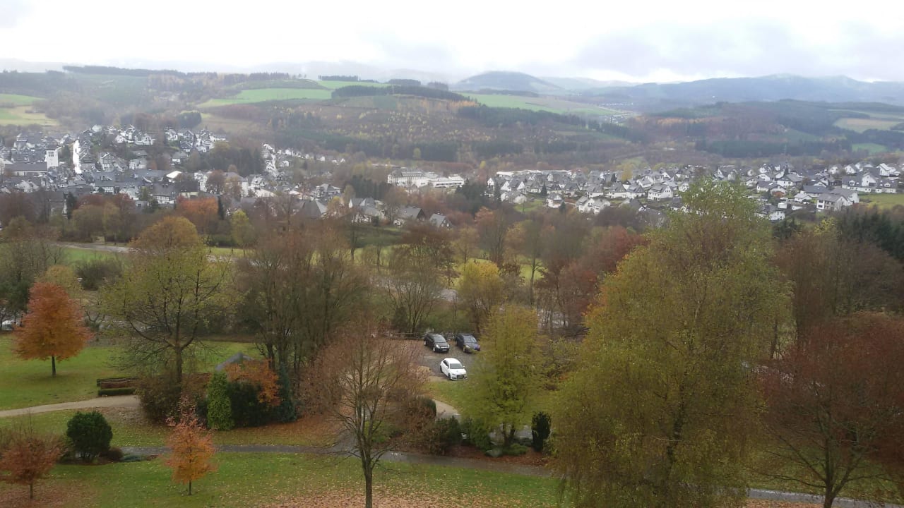 Blick auf Bad Fredeburg Hotel zum Hallenberg