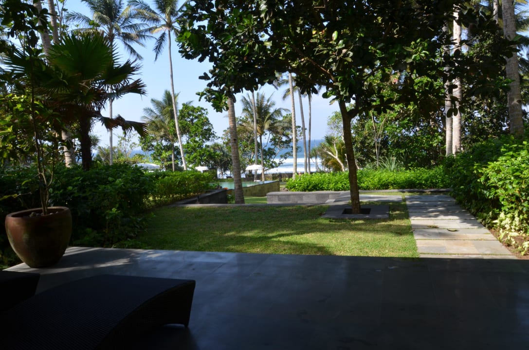 Blick aus dem Zimmer 104 Kelapa Retreat & Spa