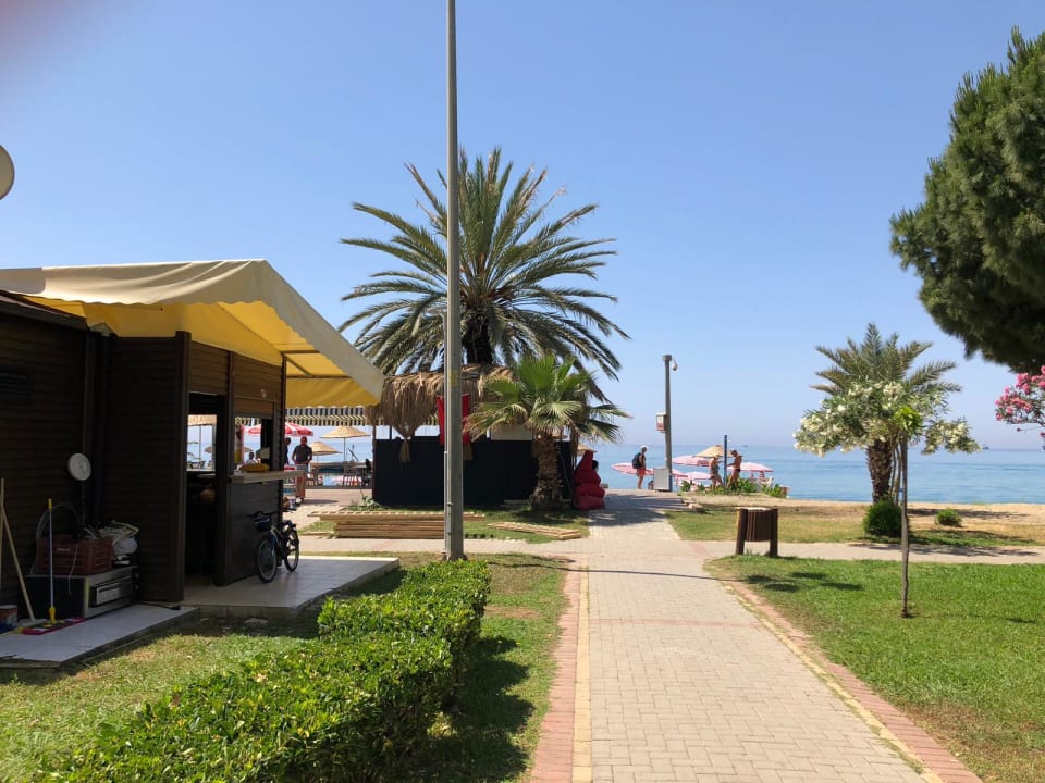 Gartenanlage Arsi Enfi City Beach Hotel